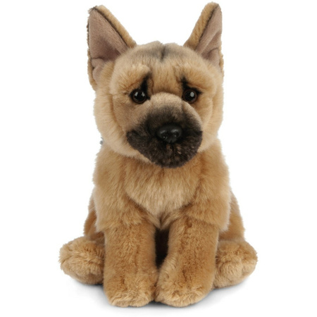 Pluche Duitse Herder honden knuffel 20 cm speelgoed