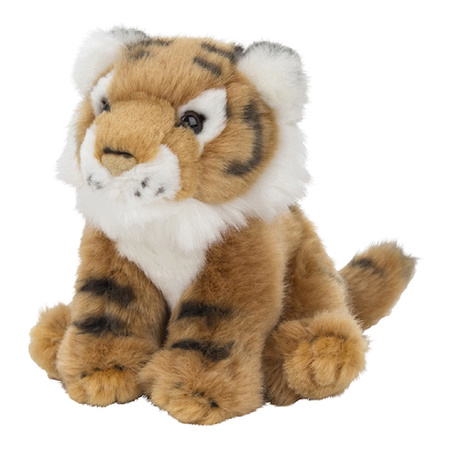 Plush soft toy tiger 15 cm
