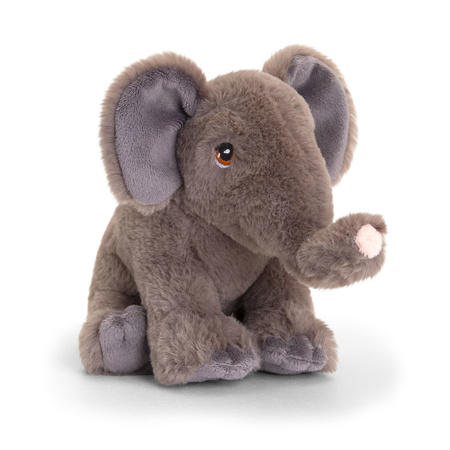 Keel Toys - Soft toy animals set 2x elephants 18 and 25 cm