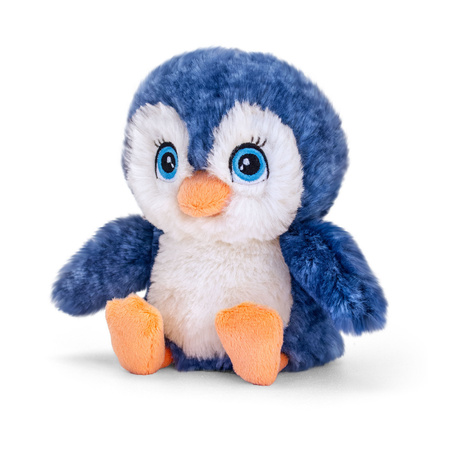 Soft toy animals penguins set 16 and 25 cm
