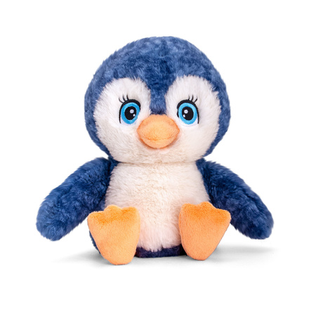 Keel toys - Cadeaukaart Gefeliciteerd met knuffeldier pinguin 25 cm