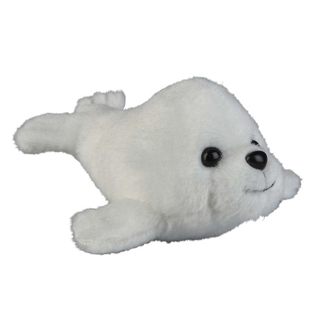 Soft toy animals White baby seal 12 cm