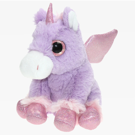 Soft toy animals purple Unicorn 20 cm