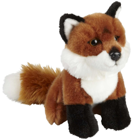 Soft toy animals set Fox and squirrel 18 cm
