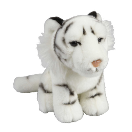 Soft toy animals White Tiger 18 cm
