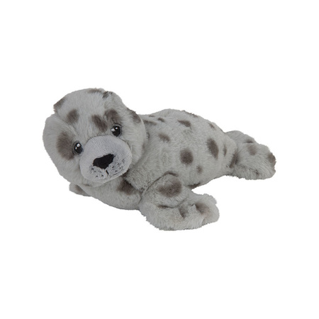 Soft toy animal grey seal 24 cm
