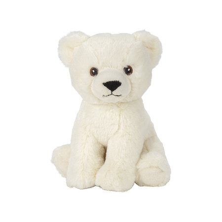 Soft toy animal polar bear 19 cm