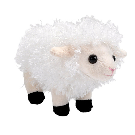 Soft toy animals Lamb/sheep 13 cm
