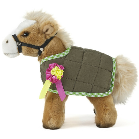 Pluche knuffel paard/pony bruin 23 cm speelgoed