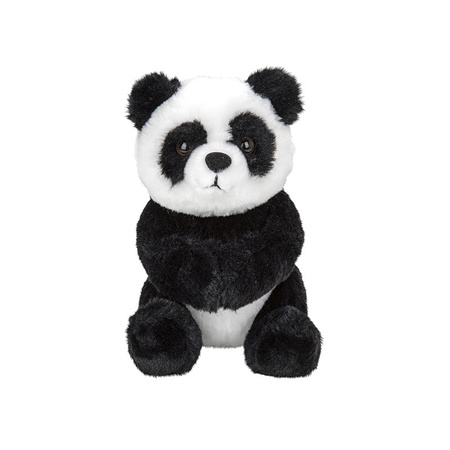 Soft toy animal panda bear 18 cm with velcro hands