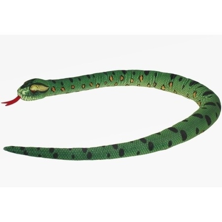 Pluche knuffel slang anaconda 150 cm