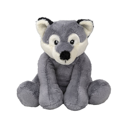 Soft toy animal wolf 20 cm