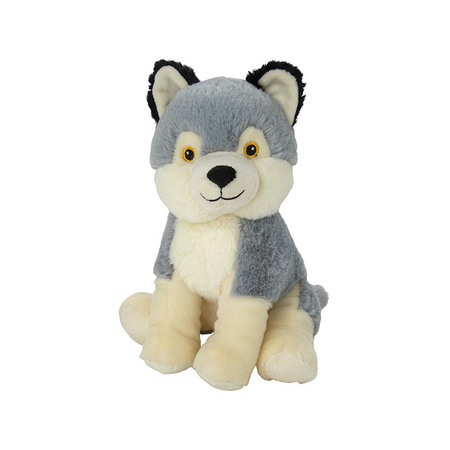 Soft toy animal wolf 25 cm