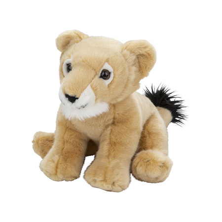 Plush soft toy female lion 22 cm