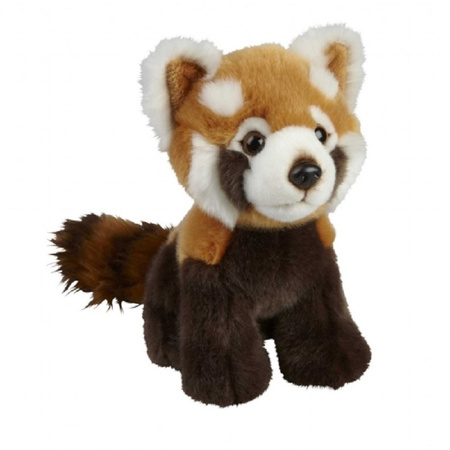 Pluche rode panda/beren knuffel 18 cm speelgoed