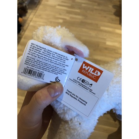 Plush sheep or lamb cuddle/soft toy 20 cm