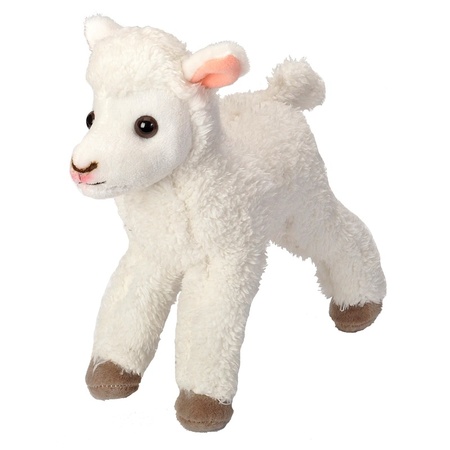 Plush sheep or lamb cuddle/soft toy 20 cm
