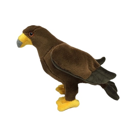 Plush golden eagle 17 cm