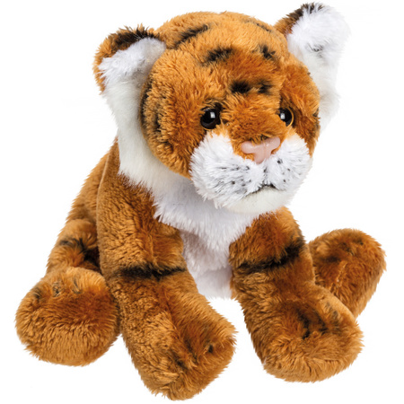 Plush soft toy animal Tiger 13 cm