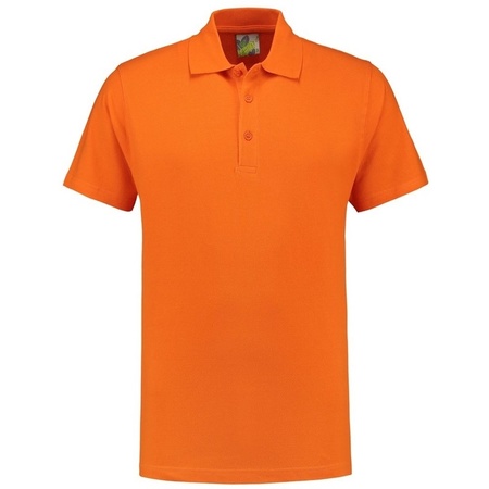 Polo shirt oranje voor heren 