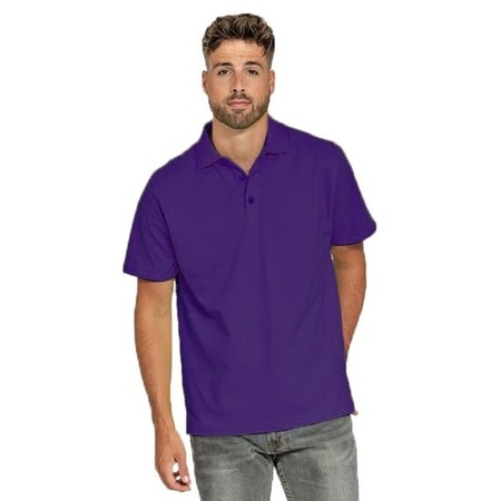 Polo shirt purple for men