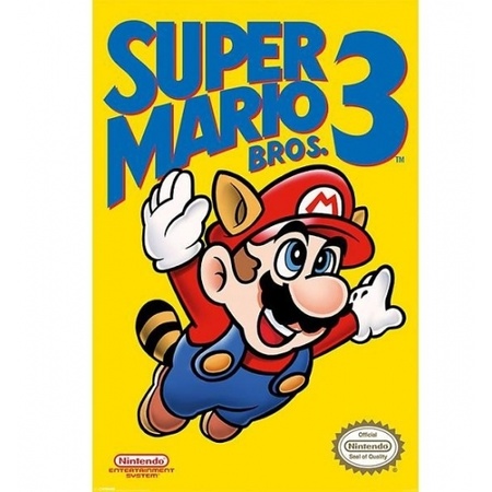 Poster Nintendo Mario Bros  61 x 91 cm