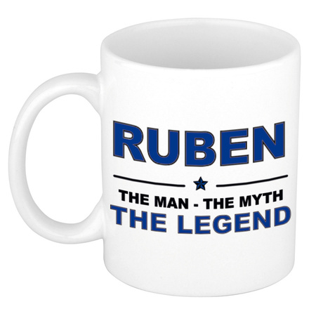 Ruben The man, The myth the legend name mug 300 ml