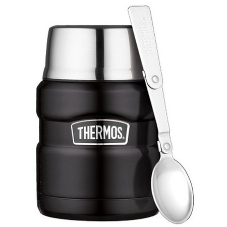 Thermos food dispenser 470 ml black