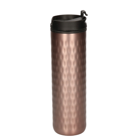 Stainless steel vacuum flask bronze 400 ml