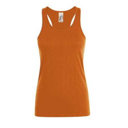 Orange tanktop t-shirt for women