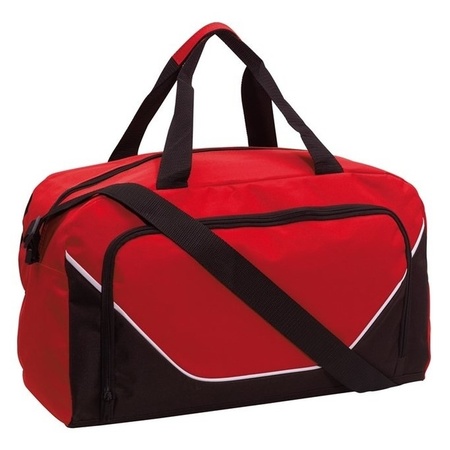 Sports bag 29 liter red/black