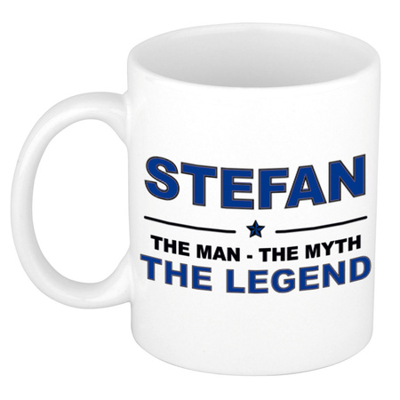 Stefan The man, The myth the legend name mug 300 ml