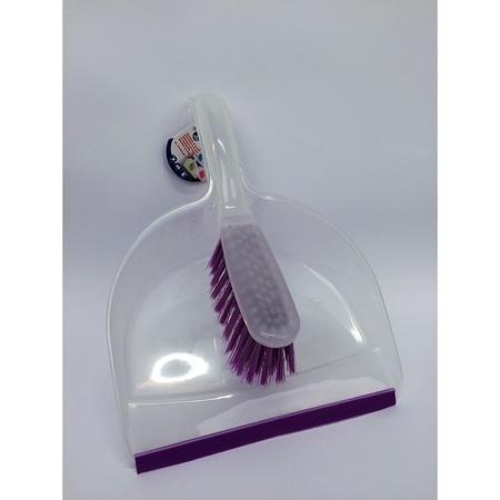Dustpan white/purple 32 cm
