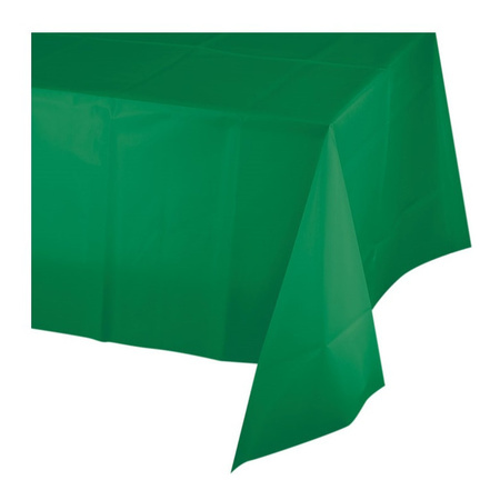 Tablecloth green 274 x 137 cm paper