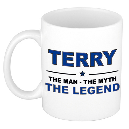 Terry The man, The myth the legend name mug 300 ml