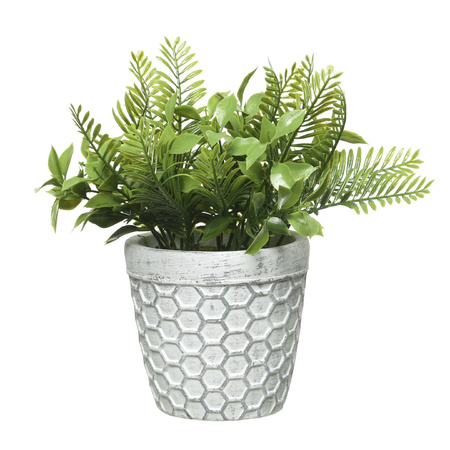Fern artificial plant in pot 22 cm