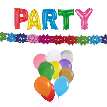 Birthday party decoration package 3-parts