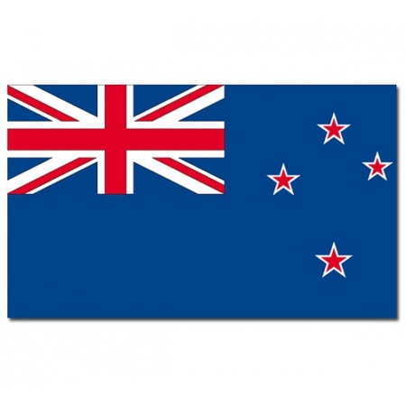 Flag New Zealand + 2 stickers