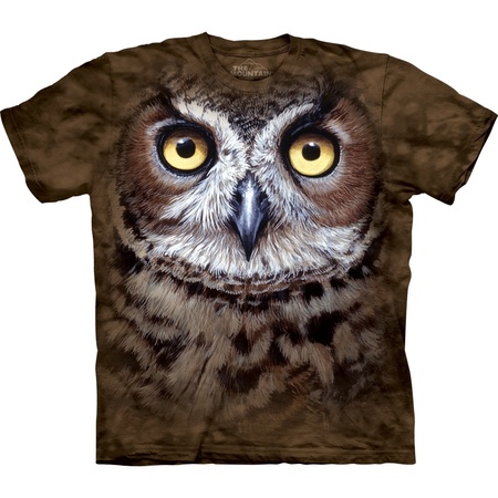 Bird T-shirt Owl for adults