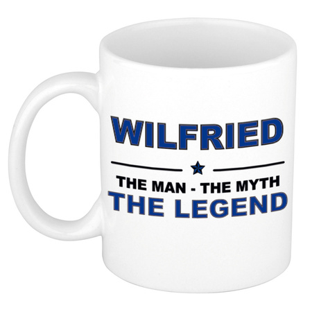 Wilfried The man, The myth the legend name mug 300 ml