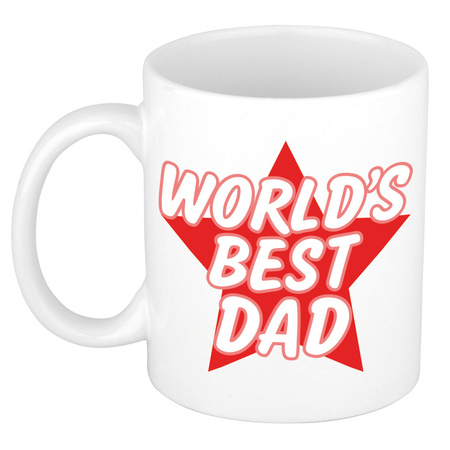 Worlds Best Mom and Dad mug - Gift cup set for Dad and Mom