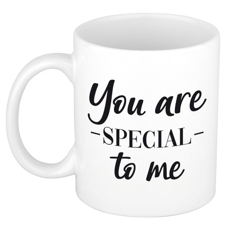 You are special to me mug / cup white 300 ml