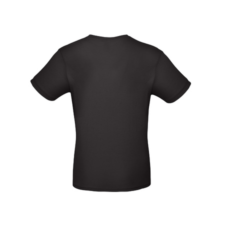Black basic t-shirt for men